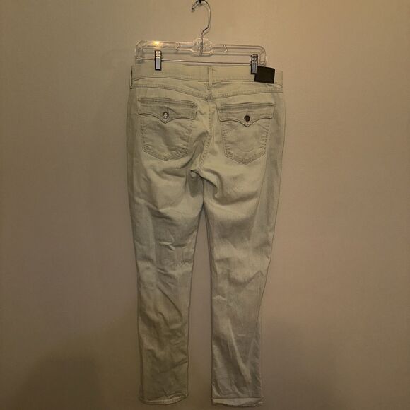 True Religion Light Blue Jeans Cora Mid Rise Straight Size 30 Women’s - Picture 5 of 14